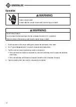 Preview for 13 page of Textron Greenlee 5878 Instruction Manual