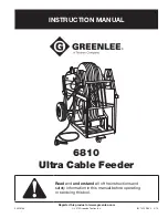 Textron Greenlee 6810 Instruction Manual preview