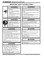 Preview for 5 page of Textron GREENLEE 7646 Quick Start Manual