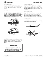 Предварительный просмотр 3 страницы Textron GREENLEE 766 M5 Instruction Manual