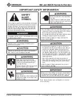 Preview for 3 page of Textron Greenlee 882 Instruction Manual