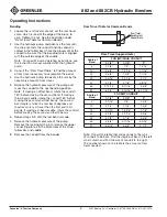 Preview for 6 page of Textron Greenlee 882 Instruction Manual