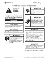 Preview for 3 page of Textron Greenlee 910 Instruction Manual