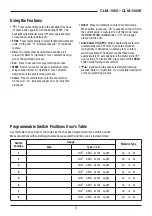 Preview for 5 page of Textron Greenlee CLM-1000 Manual