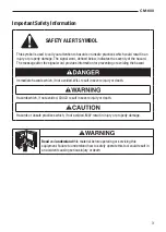 Preview for 3 page of Textron Greenlee CM-600 Instruction Manual