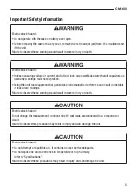 Preview for 5 page of Textron Greenlee CM-600 Instruction Manual