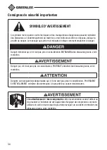 Preview for 30 page of Textron Greenlee CM-600 Instruction Manual