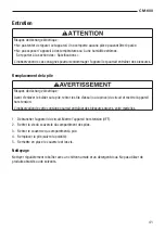 Preview for 41 page of Textron Greenlee CM-600 Instruction Manual