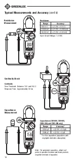 Предварительный просмотр 16 страницы Textron Greenlee CM-660 Instruction Manual