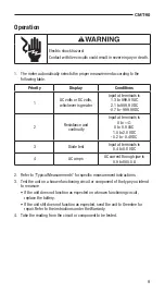 Предварительный просмотр 9 страницы Textron Greenlee CMT-90 Instruction Manual