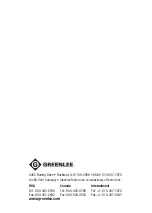 Preview for 84 page of Textron Greenlee DM-810A Instruction Manual