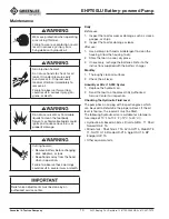 Предварительный просмотр 10 страницы Textron Greenlee EHP700LU Instruction Manual