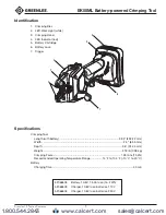 Предварительный просмотр 5 страницы Textron Greenlee EK50ML Instruction Manual