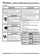 Preview for 6 page of Textron Greenlee EK622LT Operation Manual