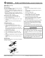 Preview for 7 page of Textron Greenlee EK622LT Operation Manual