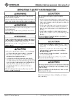 Preview for 4 page of Textron Greenlee EK622LX Operation Manual