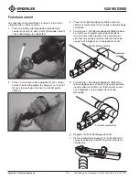 Preview for 16 page of Textron Greenlee G2090/03560 Instruction Manual