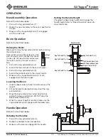 Предварительный просмотр 12 страницы Textron Greenlee G3 Tugger Instruction Manual