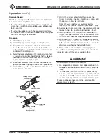 Preview for 7 page of Textron GREENLEE GATOR EK1240CLT/X Operation Manual