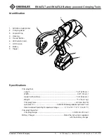 Предварительный просмотр 5 страницы Textron GREENLEE GATOR EK6ATLT Operation Manual