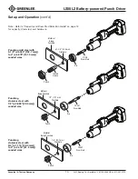 Preview for 10 page of Textron Greenlee GATOR LS50L2 Operation Manual