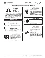 Preview for 3 page of Textron Greenlee HK12ID Instruction Manual