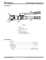 Preview for 5 page of Textron Greenlee HK12ID Instruction Manual