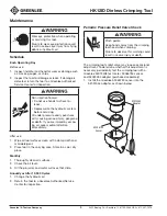 Preview for 8 page of Textron Greenlee HK12ID Instruction Manual