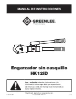 Preview for 11 page of Textron Greenlee HK12ID Instruction Manual