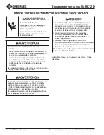 Preview for 14 page of Textron Greenlee HK12ID Instruction Manual