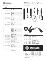 Preview for 12 page of Textron Greenlee HPB35 Manual