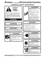 Preview for 3 page of Textron Greenlee HPB55 Series Instruction Manual