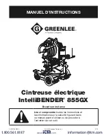 Предварительный просмотр 61 страницы Textron GREENLEE IntelliBENDER 855GX Instruction Manual