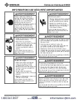 Предварительный просмотр 64 страницы Textron GREENLEE IntelliBENDER 855GX Instruction Manual