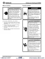 Preview for 70 page of Textron GREENLEE IntelliBENDER 855GX Instruction Manual