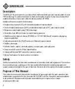 Preview for 2 page of Textron Greenlee  NC-500 NETcat Pro Instruction Manual