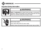 Preview for 4 page of Textron Greenlee  NC-500 NETcat Pro Instruction Manual