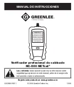 Preview for 33 page of Textron Greenlee  NC-500 NETcat Pro Instruction Manual