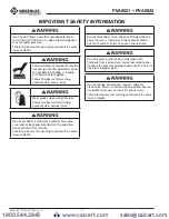 Preview for 4 page of Textron GREENLEE PVA0021 Instruction Manual