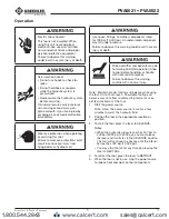 Preview for 9 page of Textron GREENLEE PVA0021 Instruction Manual