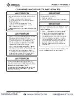 Preview for 16 page of Textron GREENLEE PVA0021 Instruction Manual