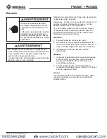 Preview for 21 page of Textron GREENLEE PVA0021 Instruction Manual