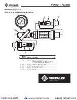 Preview for 27 page of Textron GREENLEE PVA0021 Instruction Manual