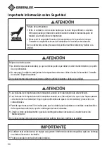 Preview for 20 page of Textron Greenlee TG-2000 Instruction Manual