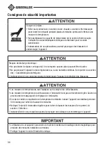 Preview for 36 page of Textron Greenlee TG-2000 Instruction Manual