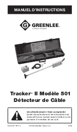 Предварительный просмотр 25 страницы Textron Greenlee Tracker II 501 Instruction Manual