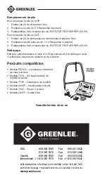 Предварительный просмотр 36 страницы Textron Greenlee Tracker II 501 Instruction Manual