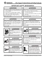 Preview for 5 page of Textron GREENLEE Ultra Tugger 8 Instruction Manual