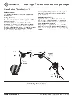 Preview for 12 page of Textron GREENLEE Ultra Tugger 8 Instruction Manual