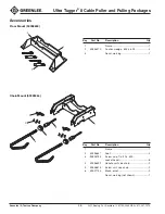 Preview for 46 page of Textron GREENLEE Ultra Tugger 8 Instruction Manual